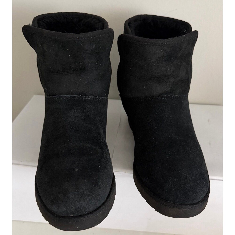 UGG Wedge Booties Kristin Ankle Slim Size 7.5